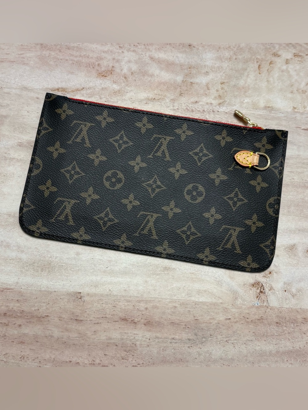 LOUIS VUITTON Neverfull Monogram Pouchette
